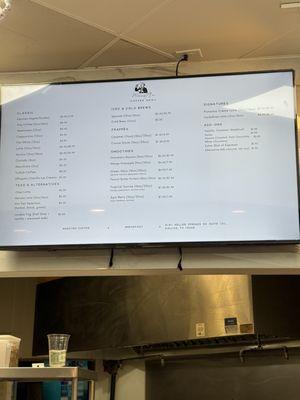 Their menu