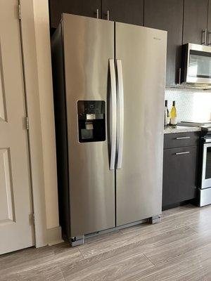 My shiny refrigerator thanks to Keith!