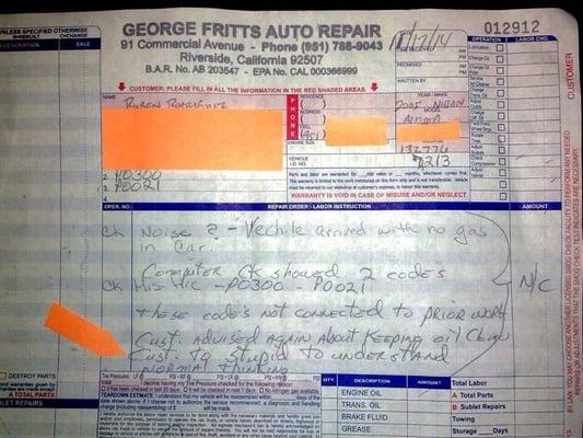 Fritts George Auto Repair