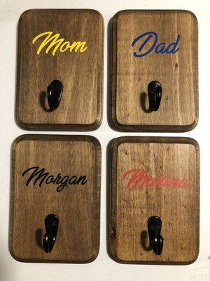 Custom Facemask Wall Hangers