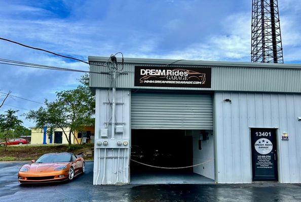 Dream Rides Garage Store Front