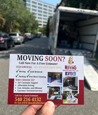 Many Men Moving