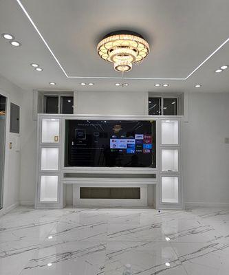 tv wall