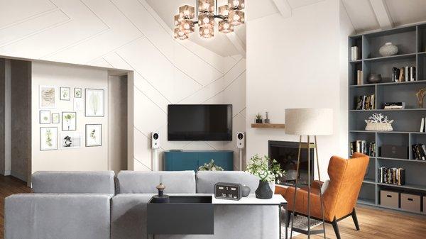 Custom Geo Walls U Interior Design