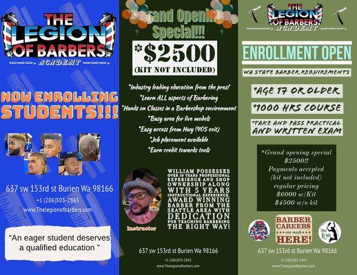 The Legion Of Barbers