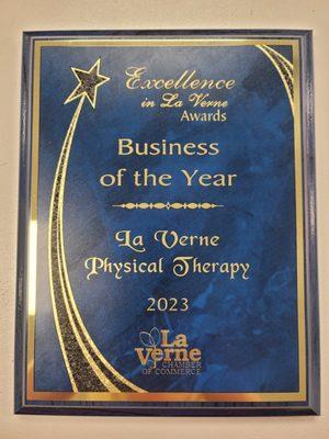 Voted La Verne Business of the Year 2023!