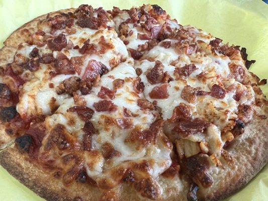 Chicken & Bacon pizza (personal size)