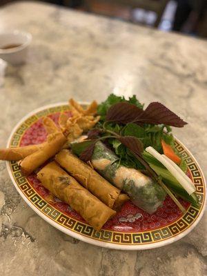 Combination appetizer ($9.95)