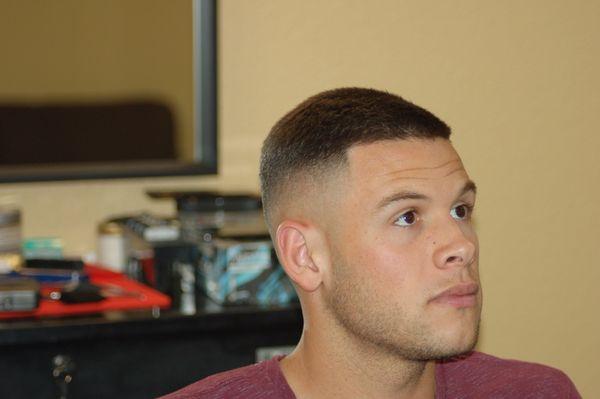 Haircut by Yahtza . Christian Ramirez LAFC forward staying fresh @mbpbarbershop