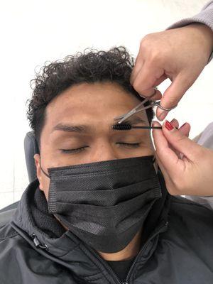 Men Eyebrow Threading