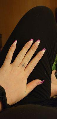 The best Nail Salon in the area . Leyna did my nails perfect! She took her time and was very gentle.