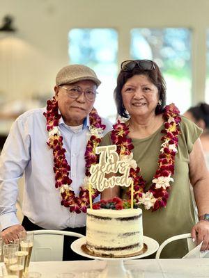 75 Years Loved: Alex & Emma's 75th Birthday Celebration.