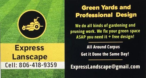 Express Lanscape Corpus