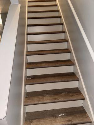 finished paint, installed stairs