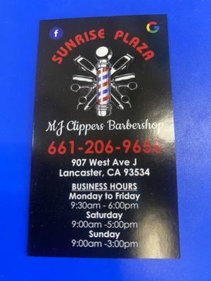 MJ Clippers Barber Shop