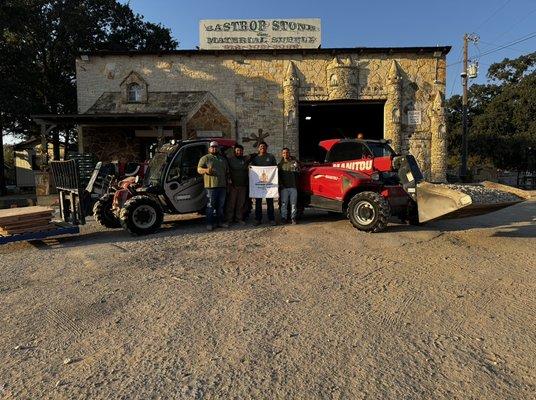 Bastrop Stone and materials supply