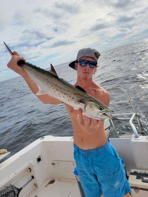 Spanish Mackerel with Captain Mike
