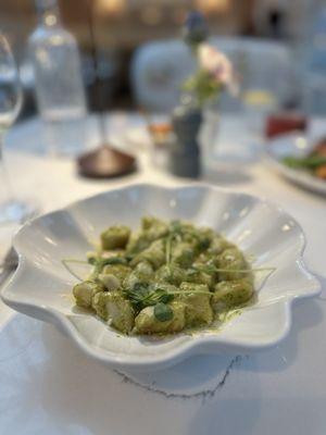 Gnocchi with pesto