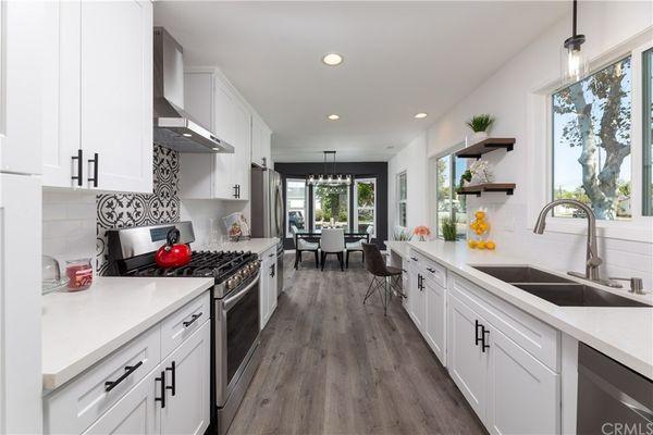 full kitchen renovation in Long Beach