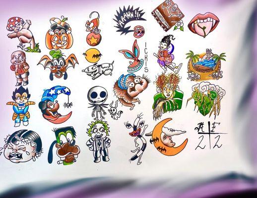 GET WHAT YOU GET GUMBALL MACHINE TATTOOS