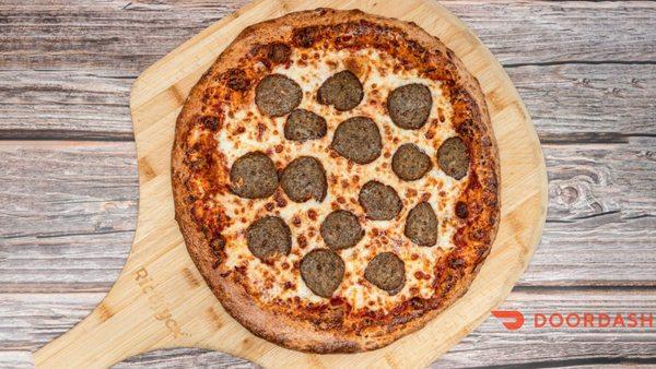 Mega Meatball Pizza