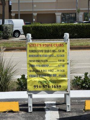 Steve's Stone Crabs