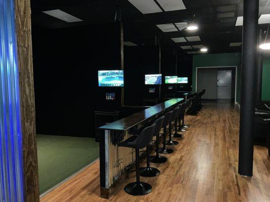 Providing 4 Golf Simulator Bays!