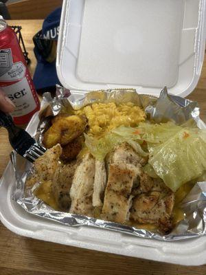 Grilled Chicken Breast with Mac, special order