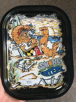 Our company branded collab rolling trays with did with seedless