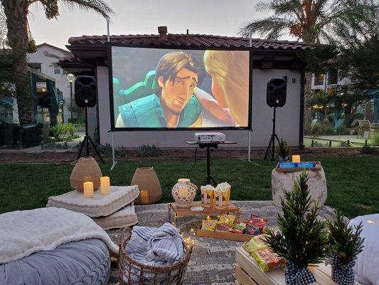 Backyard Movie Night