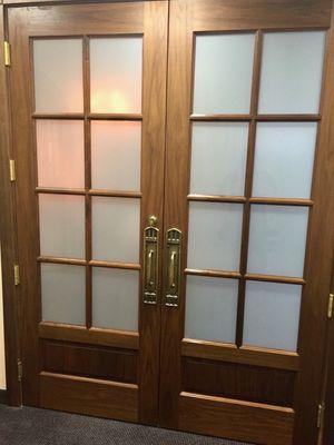 After decorative film applied