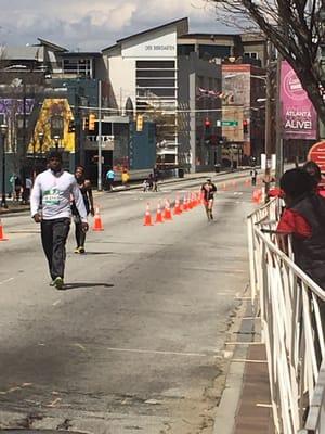 Nicole with 1/4 mile to finish