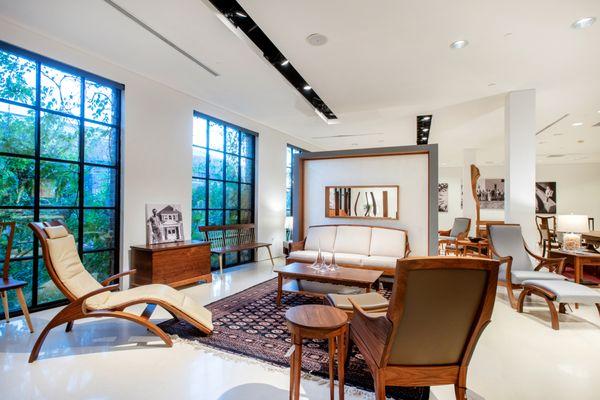 An inside look of the DC showroom.