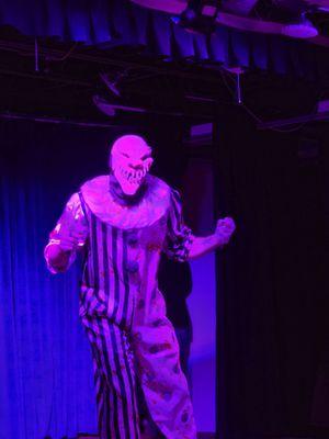 Rictus grins is the spookiest host