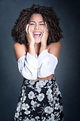 Beautiful actress Brashell Santos