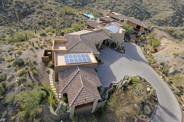 Residential Tile & Urethane Foam Roofing Application