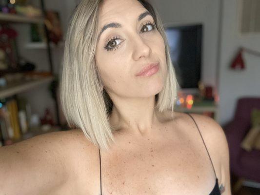 The blonde has changed my life