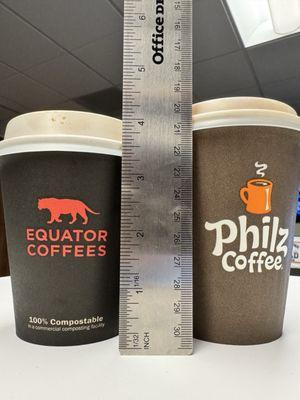 Small vanilla latte w/almond milk