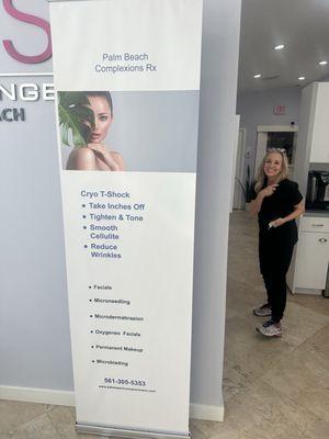 The banner for Palm Beach Complexions RX