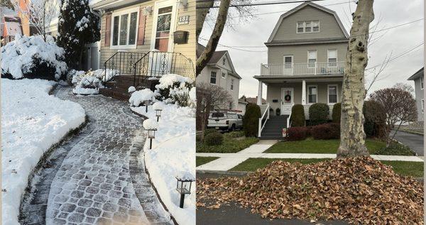 SNOW REMOVAL - LEAF REMOVAL