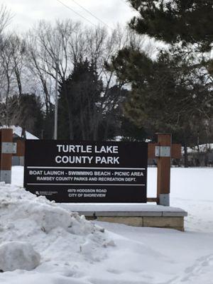 Sign at main entrance