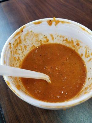 Marinara and a salt lick.