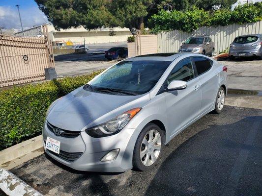 Not a scratch on it! Wow!