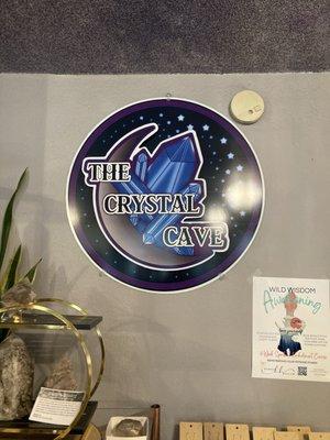 the crystal cave logo