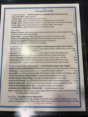 Chessie's Cheasapeake Grille