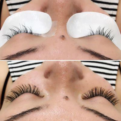 Before & after! What a huge difference!!!