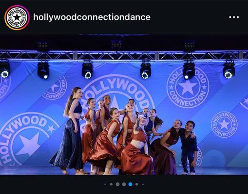 Photograph routine at Hollywood Connection convention