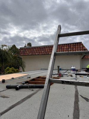 Roof installation