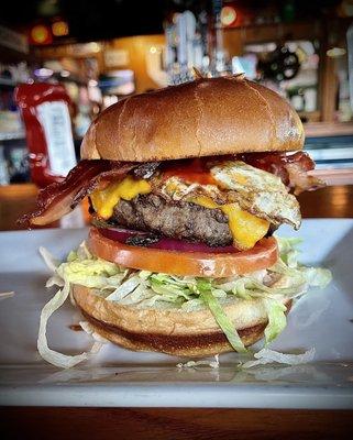 Delicious Hangover Burger