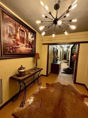 Beautiful western theme decor